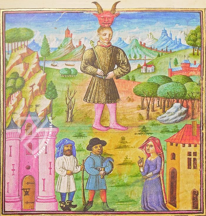 La Mirabile Visione – Istituto dell'Enciclopedia Italiana - Treccani – Ms. Douce 134 – Bodleian Library (Oxford, Vereinigtes Königreich)