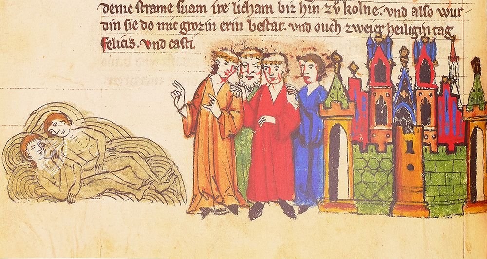 Jenaer Martyrologium – Belser Verlag – Ms. Bos. q. 3 – Thüringer Universitäts- und Landesbibliothek Jena (Jena, Deutschlan) Jenaer Martyrologium – Belser Verlag – Ms. Bos. q. 3 – Thüringer Universitäts- und Landesbibliothek Jena (Jena, Deutschlan)
