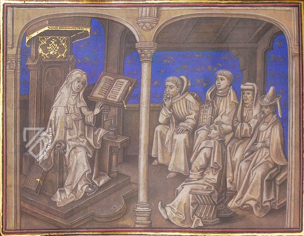 Christine de Pizan: Erlanger Othea Briefe – Imago – MS 2361 – Universitätsbibliothek Erlangen-Nürnberg (Erlangen, Deutschland)