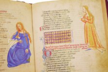 Acerba von Cecco d'Ascoli – Ms Pluteo 40.52 – Biblioteca Medicea Laurenziana (Florenz, Italien) Faksimile