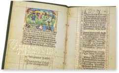 Albrecht Glockendons goldener Kalender aus dem Jahre 1526 – Müller & Schindler – Ms. germ. oct. 9 – Staatsbibliothek zu Berlin (Berlin, Deutschland) Albrecht Glockendons goldener Kalender aus dem Jahre 1526 – Müller & Schindler – Ms. germ. oct. 9 – Staatsbibliothek zu Berlin (Berlin, Deutschland)