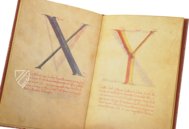 Alphabetum Romanum – Vat. lat. 6852 – Biblioteca Apostolica Vaticana (Vaticanstadt, Vaticanstadt) Faksimile