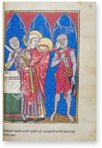 Anglo-Normannisches Martyrologium: Bilderbuch der Madame Marie – Club Bibliófilo Versol – NAF 16251 – Bibliothèque nationale de France (Paris, Frankreich)