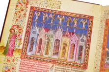 Apokalypse der Herzöge von Savoyen – Edilan – Ms. Vitr. I – Real Biblioteca del Monasterio de San Lorenzo de El Escorial (San Lorenzo de El Escorial, Spanien)