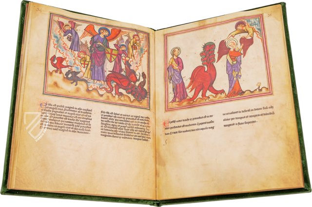 Apokalypse von Saint-Victor – Istituto dell'Enciclopedia Italiana - Treccani – MS lat. 14410 – Bibliothèque nationale de France (Paris, Frankreich)