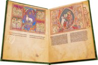 Apokalypse von Saint-Victor – Istituto dell'Enciclopedia Italiana - Treccani – MS lat. 14410 – Bibliothèque nationale de France (Paris, Frankreich)