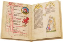 Astro-medizinischer Kalender – Quaternio Verlag Luzern – Ms. 7.141 – Bibliothèque nationale et universitaire (Strasbourg, Frankreich)