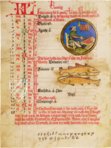 Astro-medizinischer Kalender – Quaternio Verlag Luzern – Ms. 7.141 – Bibliothèque nationale et universitaire (Strasbourg, Frankreich)