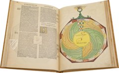 Astronomicum Caesareum – Edition Leipzig – Math Fol. p. 38 – Forschungsbibliothek Gotha (Gotha, Deutschland)