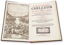 Atlas Coelestis – A-640-V – Biblioteka Uniwersytecka Mikołaj Kopernik w Toruniu (Toruń, Polen) Faksimile