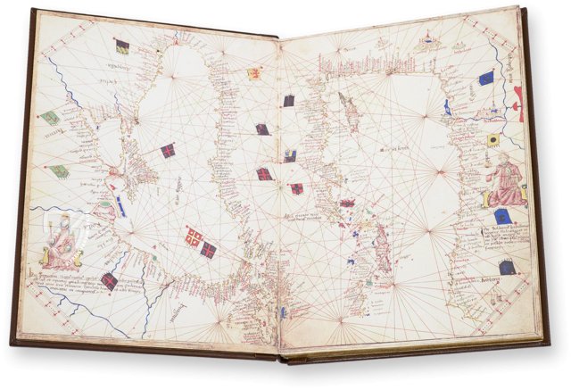 Atlas des Andrea Benincasa – Millennium Liber – Ms. latin 81 – Bibliothèque de l’Université de Genève (Genf, Schweiz)