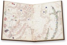 Atlas des Andrea Benincasa – Millennium Liber – Ms. latin 81 – Bibliothèque de l’Université de Genève (Genf, Schweiz)