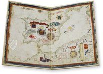 Atlas des Diego Homen von 1561 – AyN Ediciones – PM-2 – Museo Naval (Madrid, Spanien)