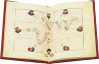 Atlas Heinrichs VIII. Battista Agnese. Barb. Lat. 4357 Faksimile