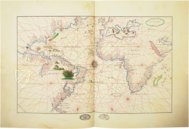 Atlas Heinrichs VIII. Battista Agnese. Barb. Lat. 4357 Faksimile