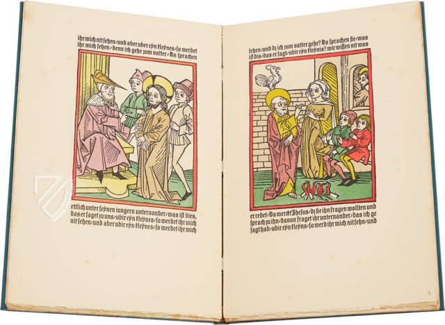 Augsburger Passion von 1480 – Gustav Kiepenheuer – 4 Inc.c.a. 169 – Bayerische Staatsbibliothek (München, Deutschland)
