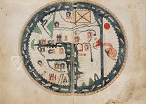 Beatus von Liébana - Codex Burgo de Osma – Scriptorium – Cod. 1 – Biblioteca de la Catedral de Burgo de Osma (El Burgo de Osma, Spanien) Beatus von Liébana - Codex Burgo de Osma – Scriptorium – Cod. 1 – Biblioteca de la Catedral de Burgo de Osma (El Burgo de Osma, Spanien)