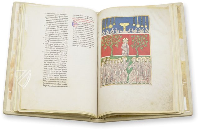 Beatus von Liébana - Codex San Pedro de Cardeña – M. Moleiro Editor – Ms. 2 – Museo Arqueológico Nacional (Madrid, Spanien) Beatus von Liébana - Codex San Pedro de Cardeña – M. Moleiro Editor – Ms. 2 – Museo Arqueológico Nacional (Madrid, Spanien)