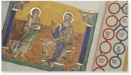 Beatus von Liébana - Codex San Pedro de Cardeña – M. Moleiro Editor – Ms. 2 – Museo Arqueológico Nacional (Madrid, Spanien) Beatus von Liébana - Codex San Pedro de Cardeña – M. Moleiro Editor – Ms. 2 – Museo Arqueológico Nacional (Madrid, Spanien)