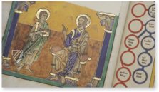 Beatus von Liébana - Codex San Pedro de Cardeña – M. Moleiro Editor – Ms. 2 – Museo Arqueológico Nacional (Madrid, Spanien) Beatus von Liébana - Codex San Pedro de Cardeña – M. Moleiro Editor – Ms. 2 – Museo Arqueológico Nacional (Madrid, Spanien)