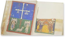 Beatus von Liébana - Codex San Pedro de Cardeña – M. Moleiro Editor – Ms. 2 – Museo Arqueológico Nacional (Madrid, Spanien) Beatus von Liébana - Codex San Pedro de Cardeña – M. Moleiro Editor – Ms. 2 – Museo Arqueológico Nacional (Madrid, Spanien)