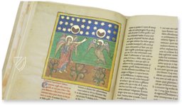 Beatus von Liébana - Codex San Pedro de Cardeña – M. Moleiro Editor – Ms. 2 – Museo Arqueológico Nacional (Madrid, Spanien) Beatus von Liébana - Codex San Pedro de Cardeña – M. Moleiro Editor – Ms. 2 – Museo Arqueológico Nacional (Madrid, Spanien)