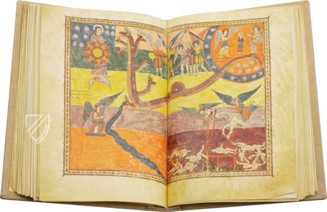 Beatus von Liébana - Codex von Girona – M. Moleiro Editor – Catedral, Num. Inv. 7 (11) – Museu-Tresor de la Catedral (Gerona, Spanien)