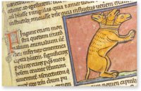 Bestiarium aus Westminster – Siloé, arte y bibliofilia – Ms. 22 – Westminster Abbey Library (London, Vereinigtes Königreich)