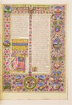Bibel des Borso d’Este – Edition Georg Popp – Mss. Lat. 422 e Lat.423 – Biblioteca Estense Universitaria (Modena, Italien)
