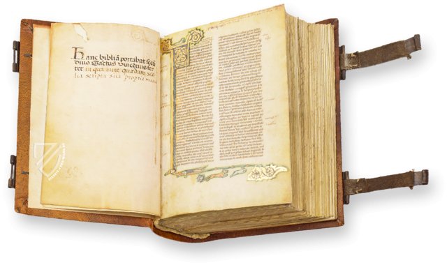 Bibel des Heiligen Bonifacius Ferrer – ms. 304 – Archivo de la Catedral (Valencia, Spanien) Faksimile