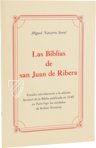 Bibel des Heiligen Johannes von Ribera - 1540 – Ajuntament de Valencia – V-18 – Biblioteca del Real Colegio-Seminario de Corpus Christi (Valencia, Spanien)