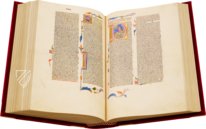 Bibel des Pietro Cavallini – Istituto dell'Enciclopedia Italiana - Treccani – Civ. A. 72 – Biblioteche Riunite "Civica e A. Ursino Recupero" (Catania, Italien) Bibel des Pietro Cavallini – Istituto dell'Enciclopedia Italiana - Treccani – Civ. A. 72 – Biblioteche Riunite "Civica e A. Ursino Recupero" (Catania, Italien)