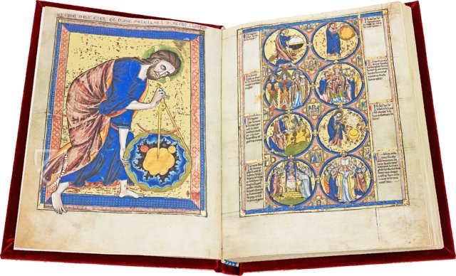Bible moralisée – Akademische Druck- u. Verlagsanstalt (ADEVA) – Cod. Vindob. 2554 – Österreichische Nationalbibliothek (Wien, Österreich)