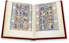 Bible moralisée – Cod. Vindob. 2554 – Österreichische Nationalbibliothek (Wien, Österreich) Faksimile