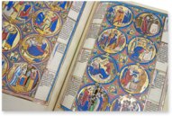 Bible moralisée – Cod. Vindob. 2554 – Österreichische Nationalbibliothek (Wien, Österreich) Faksimile