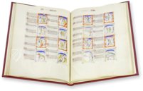 Bible moralisée der Brüder Limburg – Ms. Fr. 166 – Bibliothèque nationale de France (Paris, Frankreich) Faksimile