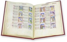 Bible moralisée der Brüder Limburg – Ms. Fr. 166 – Bibliothèque nationale de France (Paris, Frankreich) Faksimile