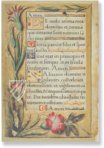 Blumengebetbuch der Renée de France – ArtCodex – α.U.2.28=lat. 614 (gestohlen 1994) – Biblioteca Estense Universitaria (Modena, Italien)