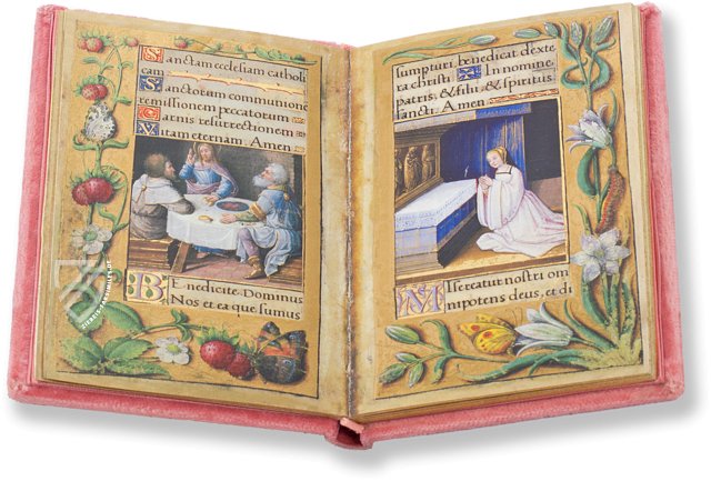 Blumengebetbuch der Renée de France – Il Bulino, edizioni d'arte – α.U.2.28=lat. 614 (gestohlen 1994) – Biblioteca Estense Universitaria (Modena, Italien)