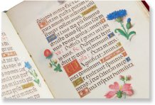 Blumenstundenbuch von Simon Bening – Faksimile Verlag – Clm 23637 – Bayerische Staatsbibliothek (München, Deutschland)