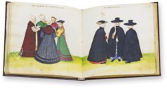 Buch der Kostüme – Res/285 – Biblioteca Nacional de España (Madrid, Spanien) Faksimile