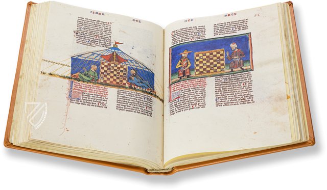 Buch der Spiele von König Alfons des Weisen – Scriptorium – T.I.6 – Real Biblioteca del Monasterio (San Lorenzo de El Escorial, Spanien)