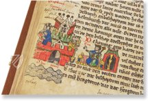 Buch der Welt: Die sächsische Weltchronik – Ms. Memb. I 90 – Forschungs- und Landesbibliothek (Ghota, Deutschland) Faksimile