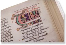 Buch von Lindisfarne – Cotton MS Nero D. iv – British Library (London, Großbritannien) Faksimile