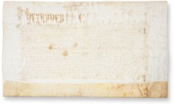 Bulle Alexanders VI. Borgia – Archivo General (Simancas, Spanien) / Archivo de Indias y de Protocolos (Sevilla, Spanien) / Archivo Nacional de la Torre do Tombo (Lisabon, Portugal) Faksimile