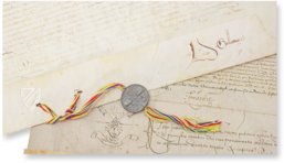 Bulle Alexanders VI. Borgia – Testimonio Compañía Editorial – Archivo General (Simancas, Spanien)