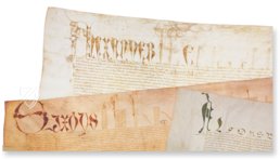 Bulle Alexanders VI. Borgia – Testimonio Compañía Editorial – Archivo General (Simancas, Spanien)