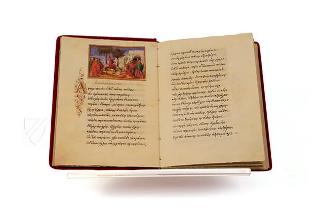 Byzantinische Epigramme und Ikonen von Johannes Mauropous, Bischof von Euchaita – Real Biblioteca del Monasterio (San Lorenzo de El Escorial, Spanien) Faksimile
