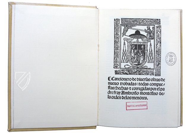 Cancionero de diversas obras de nuevo trobadas – R/10945 – Biblioteca Nacional de España (Madrid, Spanien) Faksimile
