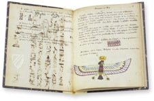 Champollions Notizbuch – BiblioGemma – NAF 20374 – Bibliothèque nationale de France (Paris, Frankreich)